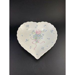 Mikasa Heart-Shaped Dish "Always and Forever" 